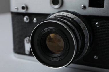 Retro kamera, retro kamerada fotoğraf çekimi