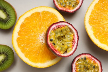 Lezzetli, egzotik ve tropikal meyve kavramı