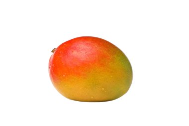 Parlak, sulu mango lezzeti davet eder, beyaz üzerine izole edilmiş, PNG