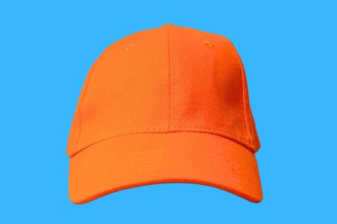 Sade mavi arkaplanda turuncu başlık