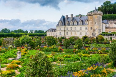 Villandry castle, Indre-et-Loire, Centre, France