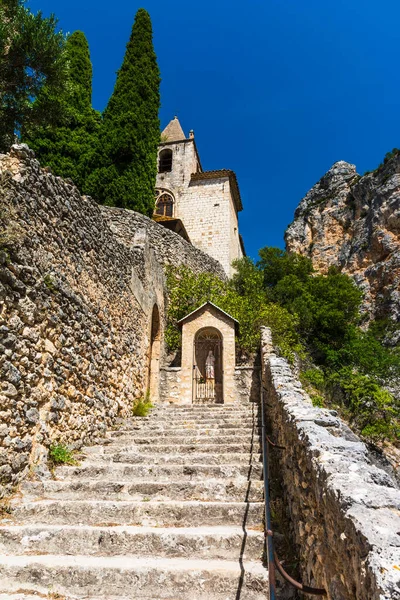 Moustiers Sainte Marie Provence Provence Alpes Cote Azur — 图库照片#