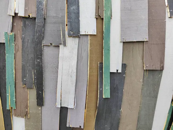 彩色木材背景墙纸 — 图库照片