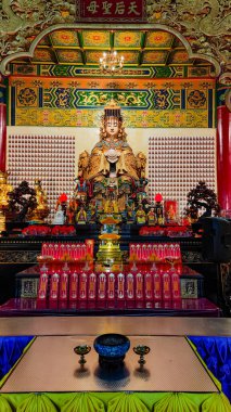 Thean Hou Tapınağı. Kuala Lumpur Malezya 'da