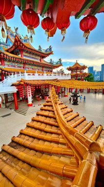 Thean Hou Tapınağı. Kuala Lumpur Malezya 'da