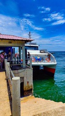 Malezya 'daki Pulau Tioman tropikal adası. Güney Çin denizi. Güneydoğu Asya