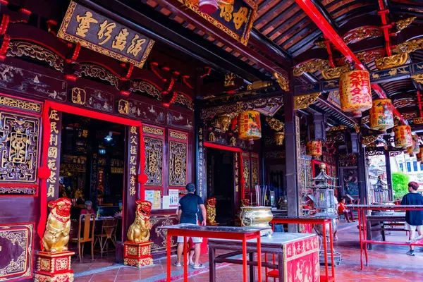 Melaka, Malezya - 16 Nisan 2025: Melaka, Malezya. Malezya 'daki UNESCO Dünya Mirası.