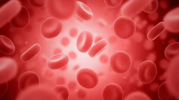 Červené Krvinky Erytrocyty Ilustrace — Stock fotografie