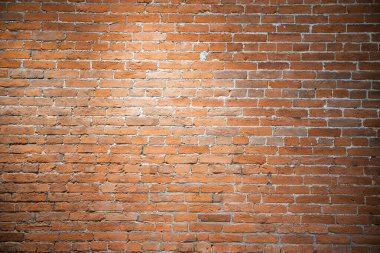 Klasik kırmızı tuğla duvar arkaplanı