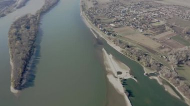 Tuna Nehri Manzarası, Havadan Görünüm