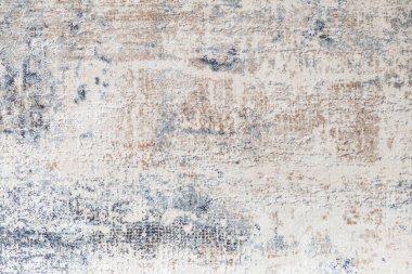 Doğal halı dokusu, soyut desenli, yakın plan. Modern halı, halı kumaşı arka plan, tasarım, döşeme halısı, iç tasarım elementleri.