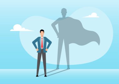 Kendine güvenen ve cesur bir iş adamı.