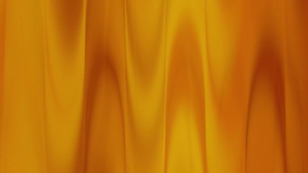 明るい晴れた黄色の勾配の抽象的な背景 プレゼンテーション イベント パーティーテキストのバックドロップのための最小アニメーション ランダム移動幾何学的矢印 — ストック動画