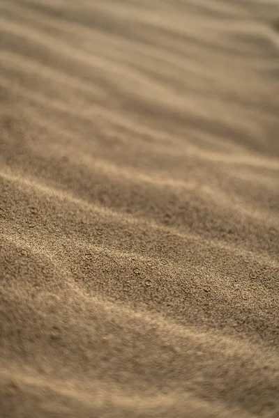Песчаная Текстура Волнистый Песок — стоковое фото