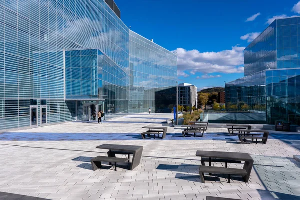Montreal Octubre 2022 Edificio Del Complejo Científico Universidad Montreal Campus — Foto de Stock