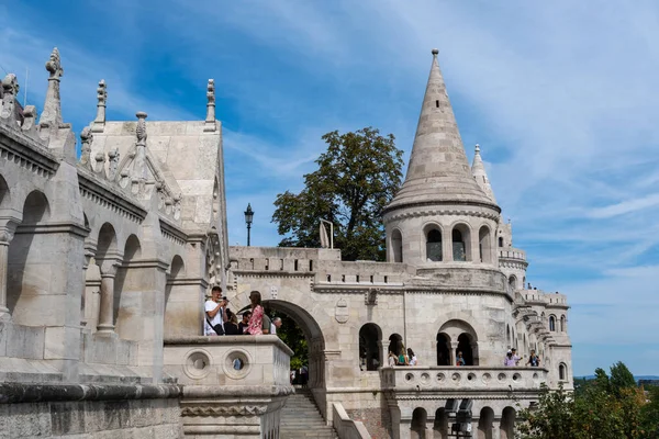 stock image Budapest, Hungary - 2 September 2022: Fisherman's Bastion in the Buda Castle District