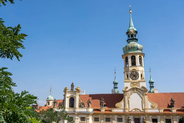 Praga Repubblica Ceca Settembre 2022 Facciata Anteriore Dello Storico Monastero — Foto Stock