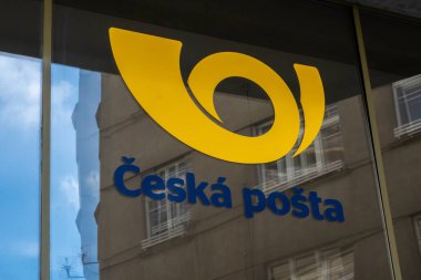 Prag, Çek Cumhuriyeti - 5 Eylül 2022: Çek Posta Logosu (Ceska Posta)