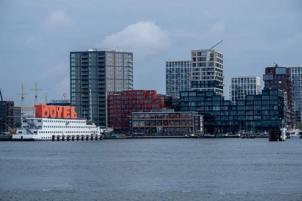 Amsterdam Holandia Września 2022 Botel Był Krążownikiem Rzecznym Który Został — Zdjęcie stockowe