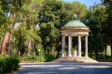 İtalya, Roma 'daki Villa Borghese' deki Diana Tapınağı