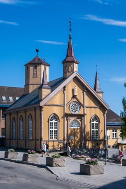 Tromso, Norveç - 16 Temmuz 2023: 