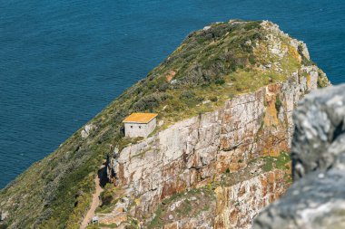 Ümit Burnu manzarası. Güney Afrika 'ya seyahat