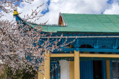 Kırgızistan, Karakol 'daki Dungan camii. Seyahat simgesi