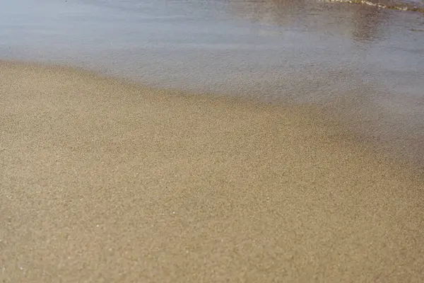 kumsalda ıslak kum.