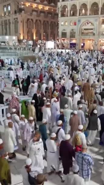 Mecca Regno Arabia Saudita Ksa Giugno 2023 Vista Dall Alto — Video Stock
