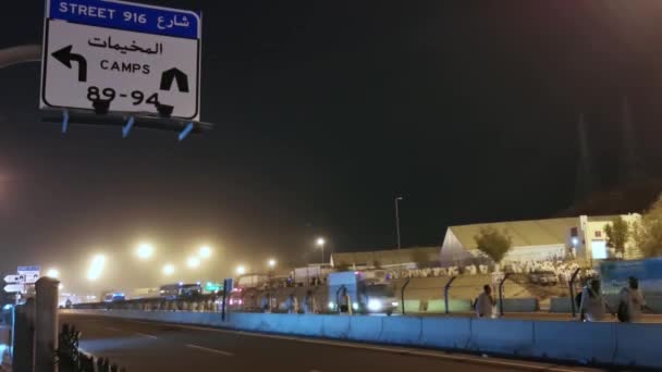 Mecca Królestwo Saudi Arabia Ksa Czerwca 2023 Muzułmańscy Pielgrzymi Hajjjjj — Wideo stockowe