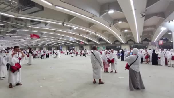 Mecca Reino Arabia Saudita Ksa Junio 2023 Vista Panorámica Derecha — Vídeos de Stock