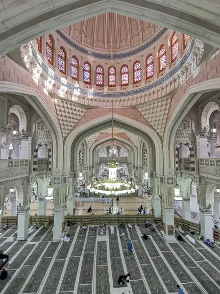 Mecca Reino Arabia Saudita Junio 2023 Vista Superior Mezquita Masjid Imagen De Stock