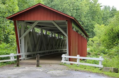 Everett köprüyü kapladı - Cuyahoga Vadisi Ulusal Parkı, Ohio