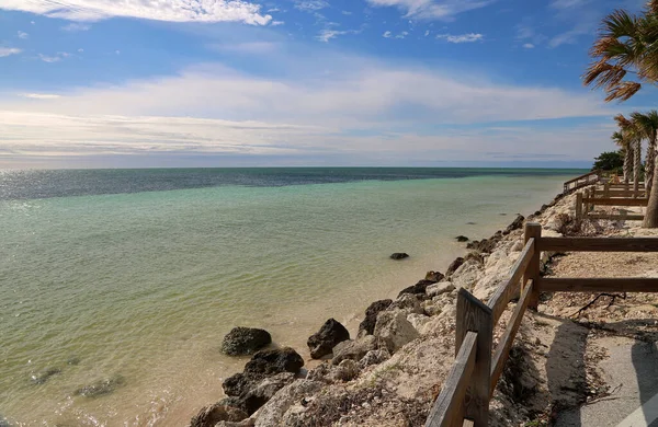 Пейзаж Bahia Honda Florida Keys — стоковое фото