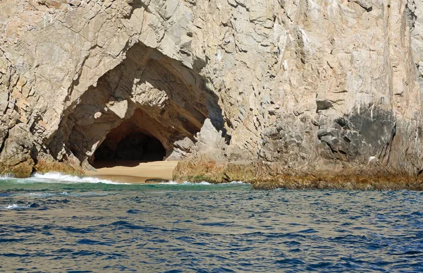 Cave Lands End Cabo San Lucas Messico Immagine Stock