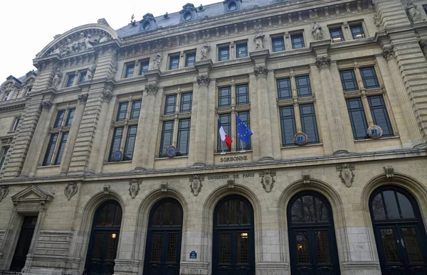 Fassade Der Sorbonne Paris Frankreich — Stockfoto