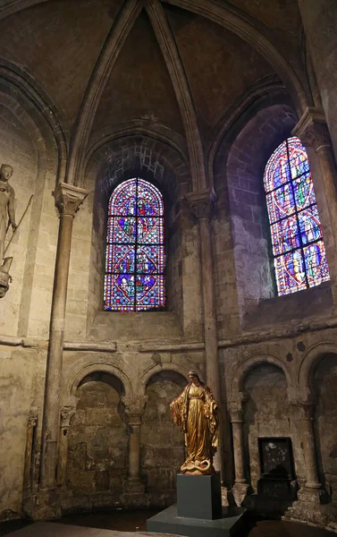 Kapellet Med Jungfru Maria Vertikal Saint Germain Des Pres Church — Stockfoto