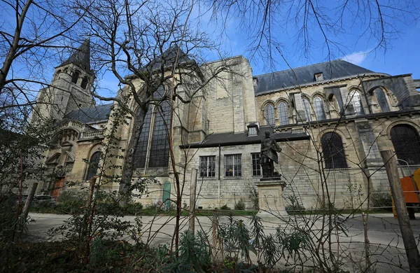 Iglesia Saint Germain Des Pres Siglo Xvi París Francia —  Fotos de Stock
