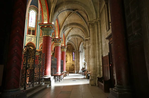 Auf Dem Gang Kirche Saint Germain Des Pres Jahrhundert Paris — Stockfoto