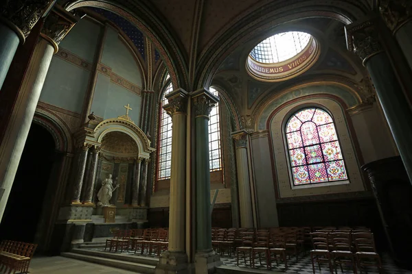 Die Seitenkapelle Saint Germain Des Pres Kirche Jahrhundert Paris Frankreich — Stockfoto