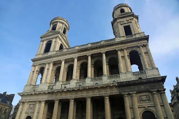Iglesia Saint Sulpice París Francia —  Fotos de Stock