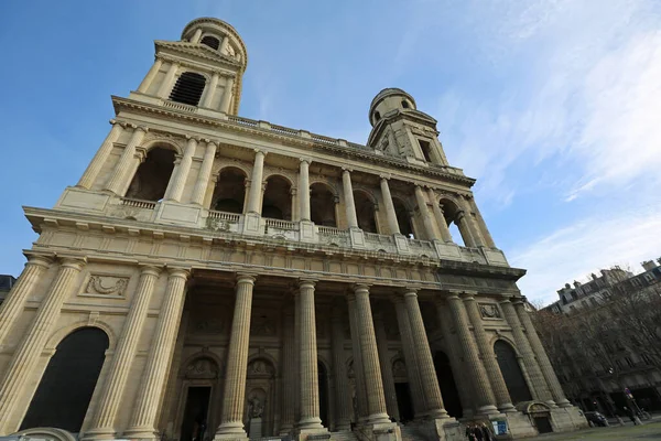 Eglise Saint Sulpice 法国巴黎 — 图库照片