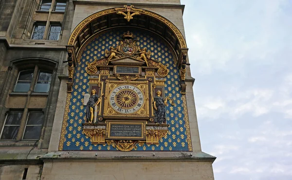 Relógio Conciergerie Paris França — Fotografia de Stock
