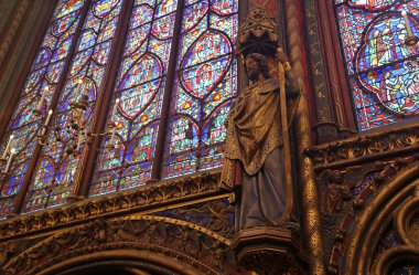 Bir Havari - Sainte-Chapelle, Paris, Fransa