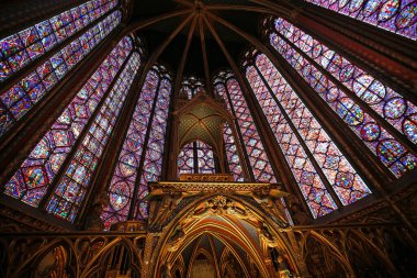 Maymun - Sainte-Chapelle, Paris, Fransa