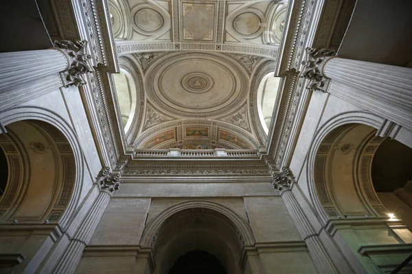Ingresso Pantheon Xviii Secolo Parigi Francia — Foto Stock