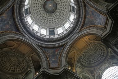 Üç kubbe - Pantheon, 18. yüzyıl, Paris, Fransa