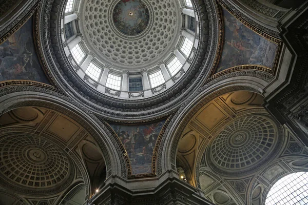 Tre Cupole Pantheon Xviii Secolo Parigi Francia — Foto Stock