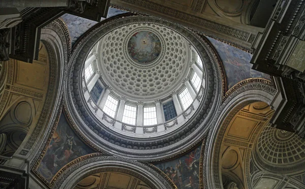 Blick Auf Die Hauptkuppel Pantheon Jahrhundert Paris Frankreich — Stockfoto