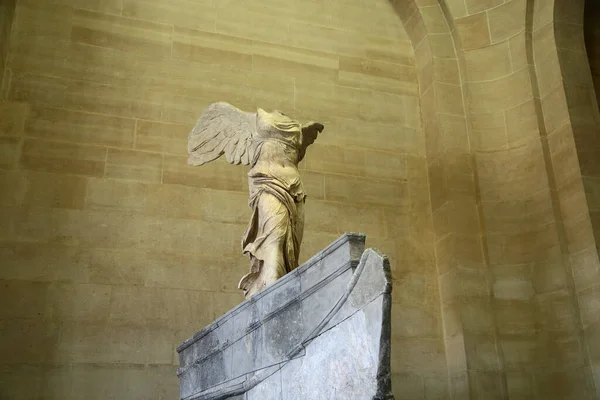 Winged Victory Samothrace Louvre Museum Paris France — Stock Photo, Image